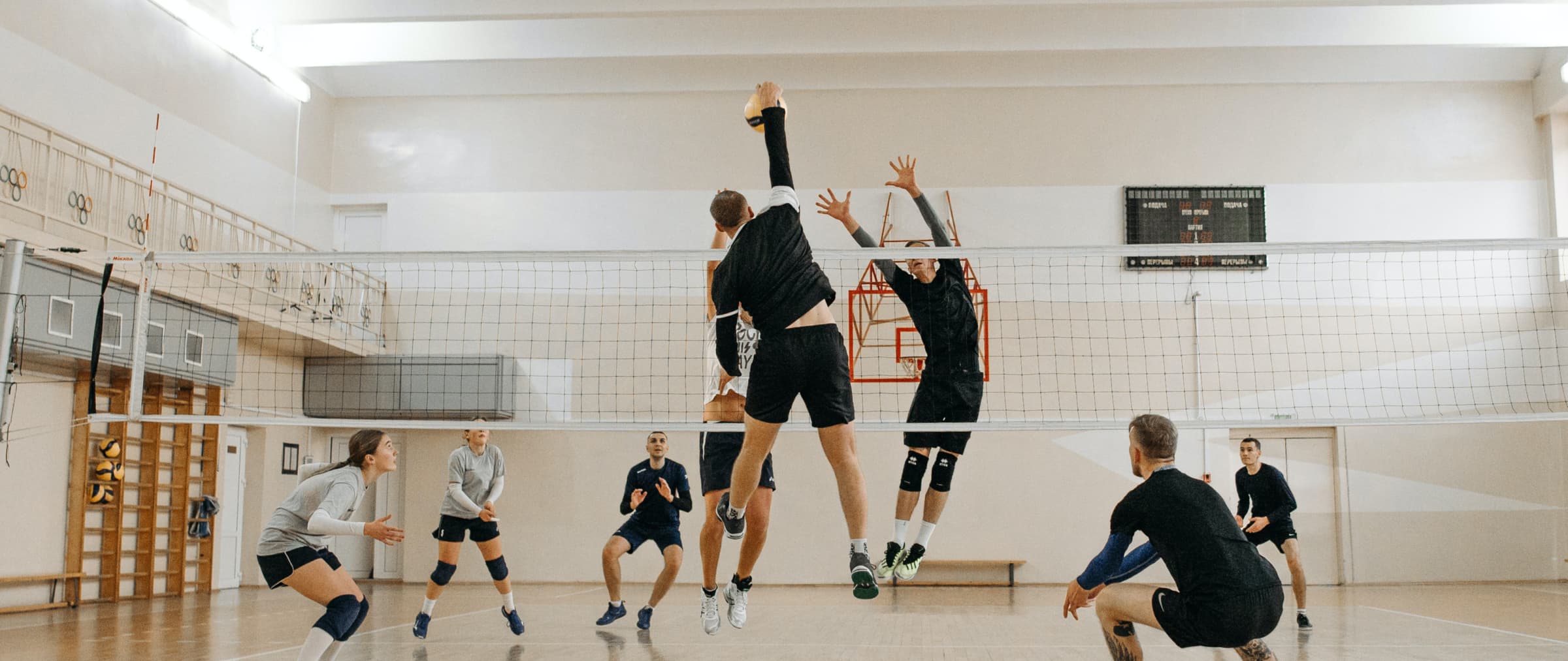 Sport hero volleyball