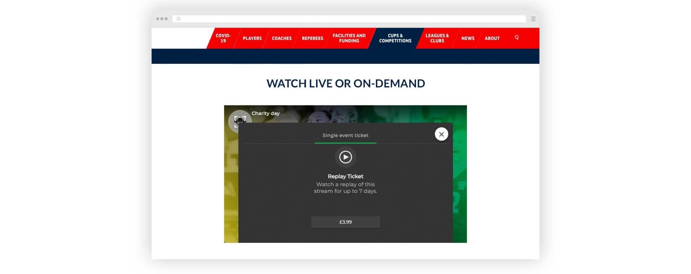 Embed payment screen 1