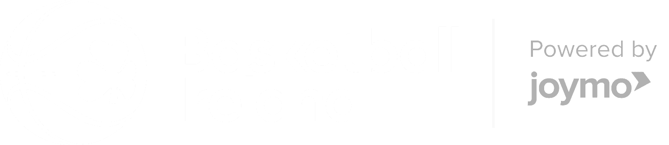 Basketball Ireland powered by Joymo white